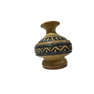 Handthrown Pottery Vase Vessel